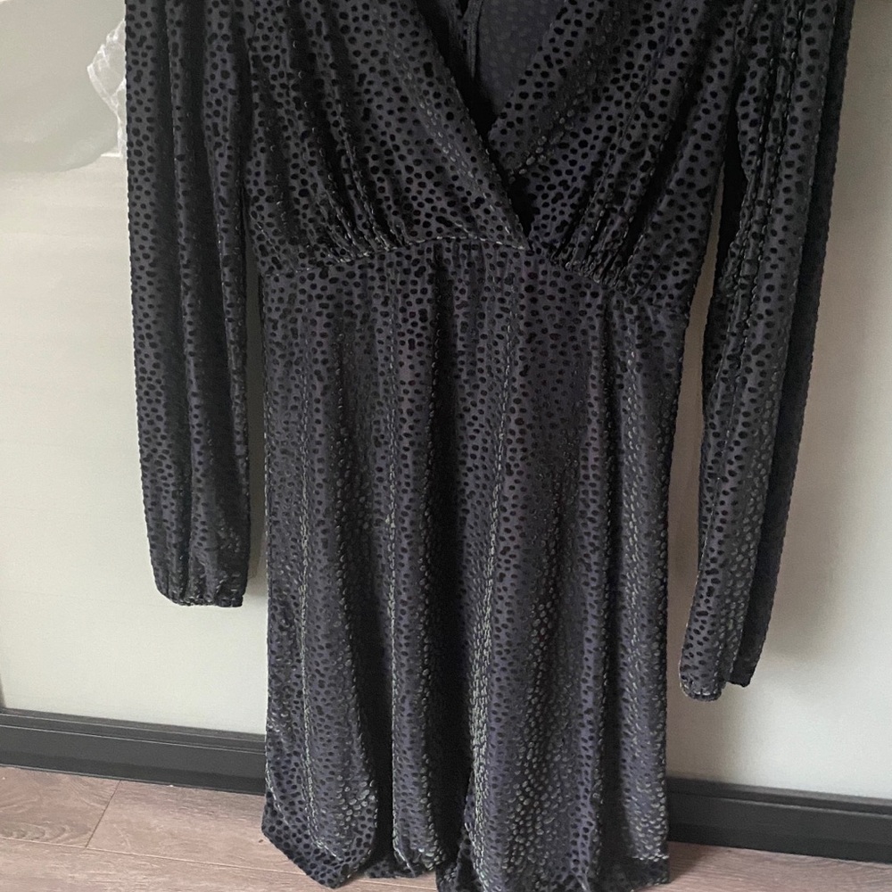 Elegant Dark Green Dress XS
